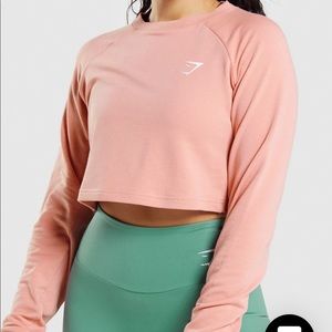 Gym Shark training cropped sweater